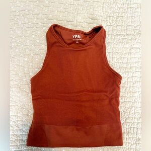Rust colored Abercrombie & Fitch YPB tank